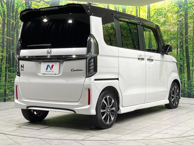 Ｎ－ＢＯＸカスタム Ｇ・Ｌホンダセンシング　禁煙車　ＳＤナビ　衝突軽減　両側電動ドア　バックカメラ　スマートキー　ＬＥＤヘッド　ビルトインＥＴＣ　純正１４インチアルミホイール　オートハイビーム　車線逸脱警報　オートライト　オートエアコン（17枚目）