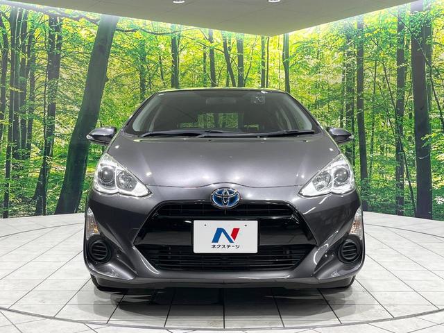 アクア G 禁煙車 純正9型ナビ ETC バックカメラ ドライブレコーダー LEDヘッド オートライト スマートキー ステアリングスイッチ 革巻きステアリング オートエアコン 15インチAW(14枚目)