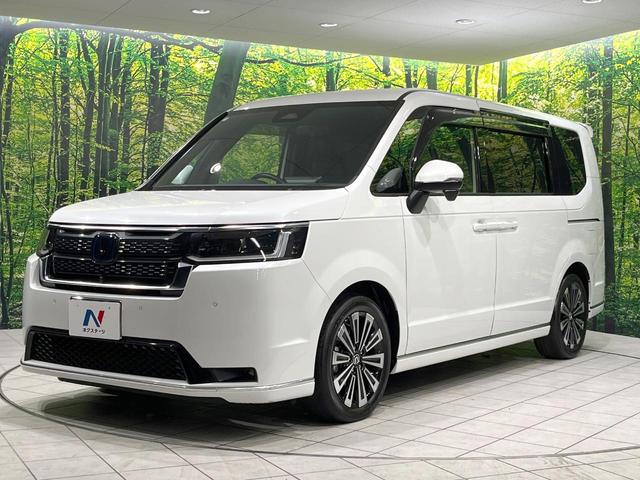 ステップワゴン ｅ：ＨＥＶスパーダ　プレミアムライン　現行型　純正１１．４型ナビ　フリップダウンモニター　全周囲カメラ　両側電動スライドドア　電動リアゲート　誤発進抑制機能　車線維持支援　ブラインドスポットモニター　ＬＥＤヘッド　オートマチックハイビーム（73枚目）