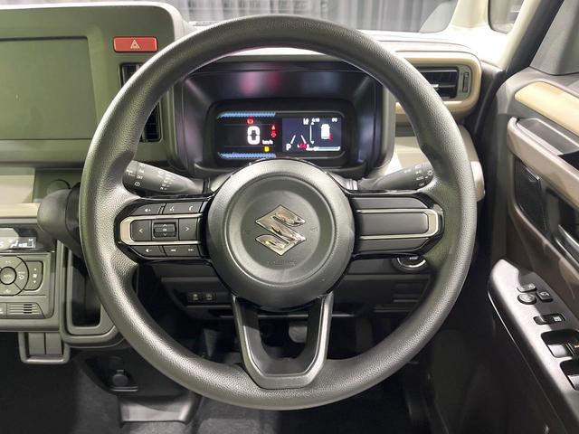 スペーシア ハイブリッドG 届出済未使用車 衝突被害軽減システム スマートキー LEDヘッド 純正14インチアルミ オートライト オートエアコン アイドリングストップ 電動格納ミラー 盗難防止装置 プライバシーガラス(10枚目)