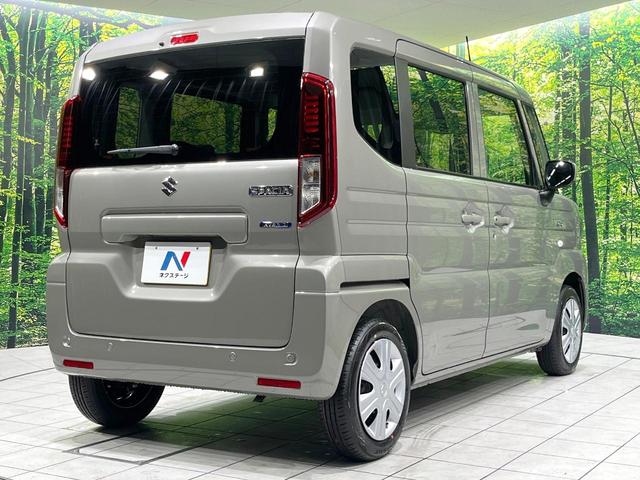 スペーシア ハイブリッドG 届出済未使用車 衝突被害軽減システム スマートキー LEDヘッド 純正14インチアルミ オートライト オートエアコン アイドリングストップ 電動格納ミラー 盗難防止装置 プライバシーガラス(16枚目)