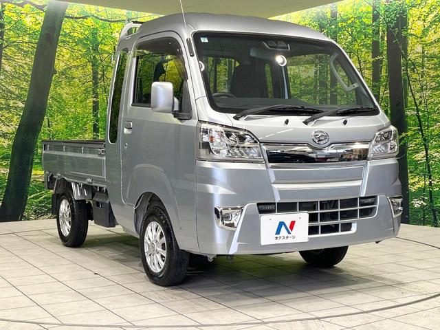 ハイゼットトラック ジャンボSAIIIt 禁煙車 衝突軽減 LEDヘッド LEDフォグ ドアバイザー エアコン プライバシーG パワーウィンドウ パワーステアリング 盗難防止システム トラクションコントロール 横滑り防止(15枚目)