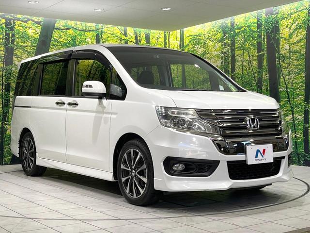 ステップワゴンスパーダ Ｚ　クールスピリット　純正９型ナビ　バックカメラ　後席モニター　両側電動スライドドア　クルーズコントロール　禁煙車　Ｂｌｕｅｔｏｏｔｈ　ドラレコ　ＥＴＣ　ＨＩＤヘッドライト　アイドリングストップ　スマートキー（17枚目）