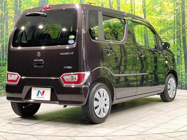 ワゴンＲ ハイブリッドＦＸ　禁煙車　ＳＤナビ　運転席シートヒーター　Ｂｌｕｅｔｏｏｔｈ　アイドリングストップ　横滑り防止システム　電動格納ミラー　キーレス　ＣＤ　地デジ　シートアンダーボックス　アームレスト　ベンチシート（17枚目）