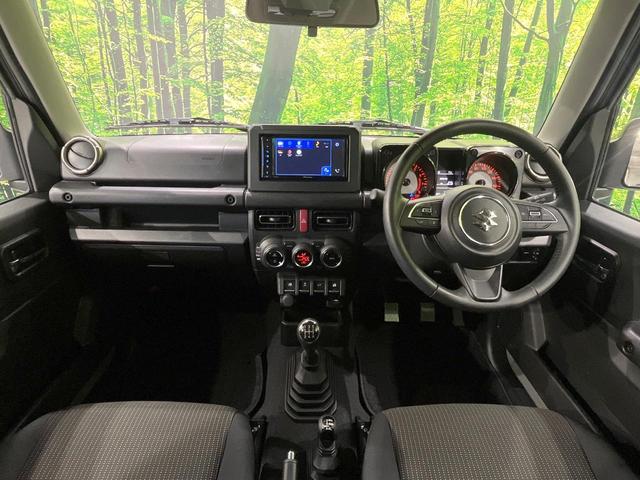 ジムニーシエラ ＪＣ　禁煙車　４ＷＤ　５ＭＴ　純正ナビ　衝突軽減　ＥＴＣ　ドライブレコーダー　バックカメラ　Ｂｌｕｅｔｏｏｔｈ　シートヒーター　スマートキー　ＬＥＤヘッド　クルーズコントロール　純正１５インチＡＷ（2枚目）