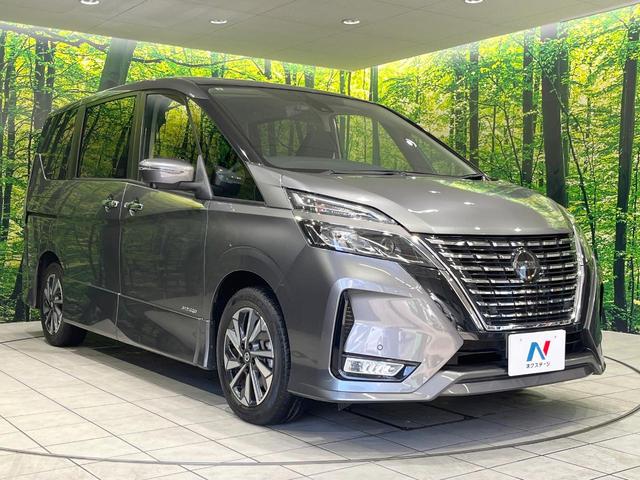 セレナ ハイウェイスターV 禁煙車 純正11型ナビ 後席モニター 衝突軽減 両側電動ドア 全周囲カメラ プロパイロット ETC Bluetooh ドライブレコーダー フルセグ レーダークルーズ クリアランスソナー LEDヘッド(17枚目)