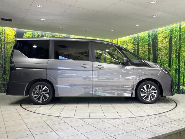 セレナ ハイウェイスターV 禁煙車 純正11型ナビ 後席モニター 衝突軽減 両側電動ドア 全周囲カメラ プロパイロット ETC Bluetooh ドライブレコーダー フルセグ レーダークルーズ クリアランスソナー LEDヘッド(64枚目)