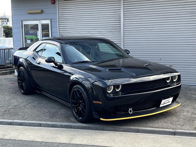ダッジ・チャレンジャー SXT プラス 国内ワンオーナー ブラックレザーシート AppleCarPlay ワイドボディKIT 4本出しマフラー フロントサイドリアスポイラー ALPINEオーディオ ETC バックカメラ AUTOCHECK(61枚目)