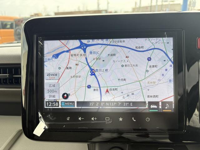 スペーシア ハイブリッドX 元弊社試乗車 全方位カメラ付9インチMナビ装着車 セーフティープラスPKG フルセグテレビ 電動パーキングブレーキ ブレーキホールド アダプティブクルーズコントロール 車線維持支援機能(25枚目)