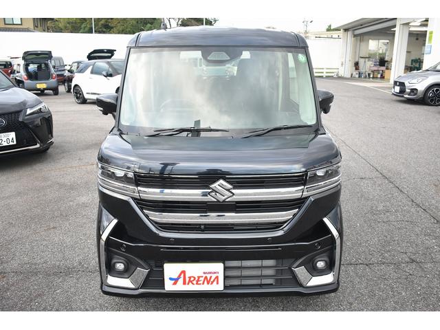 スペーシアカスタム ハイブリッドXSターボ ★当社元試乗車★純正9インチメーカーメモリナビ★フルセグTV★全方位カメラ★スズキコネクト★両側パワースライドドア★LEDヘッドライト★オートライト★純正15インチアルミホイール★電動パーキング(10枚目)