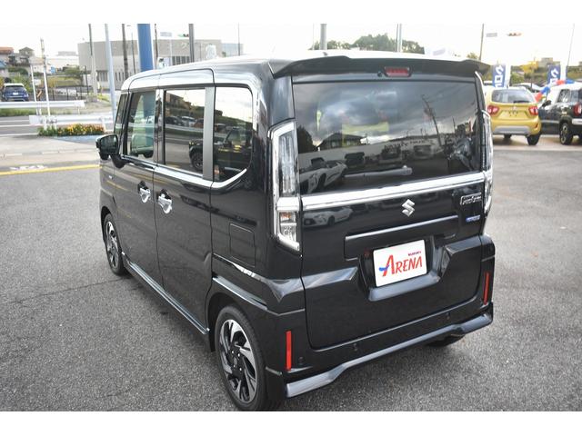 スペーシアカスタム ハイブリッドXSターボ ★当社元試乗車★純正9インチメーカーメモリナビ★フルセグTV★全方位カメラ★スズキコネクト★両側パワースライドドア★LEDヘッドライト★オートライト★純正15インチアルミホイール★電動パーキング(11枚目)