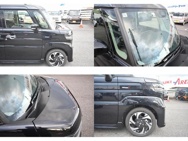 スペーシアカスタム ハイブリッドXSターボ ★当社元試乗車★純正9インチメーカーメモリナビ★フルセグTV★全方位カメラ★スズキコネクト★両側パワースライドドア★LEDヘッドライト★オートライト★純正15インチアルミホイール★電動パーキング(24枚目)