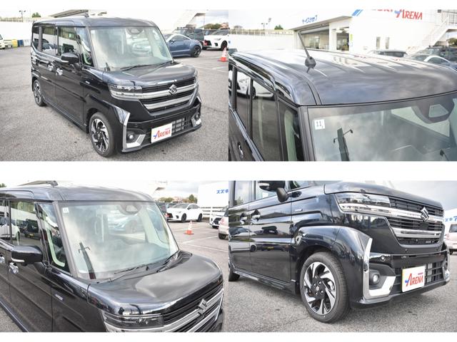 スペーシアカスタム ハイブリッドXSターボ ★当社元試乗車★純正9インチメーカーメモリナビ★フルセグTV★全方位カメラ★スズキコネクト★両側パワースライドドア★LEDヘッドライト★オートライト★純正15インチアルミホイール★電動パーキング(25枚目)