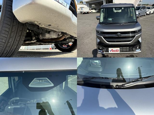 スペーシアカスタム ハイブリッドXSターボ ハイブリッドXSターボ 試乗車落ち デュアルセンサーブレーキサポートII 全方位モニター付メモリーナビゲーション フルセグTV 低速時ブレーキサポート アダプティブクルーズコントロール(27枚目)