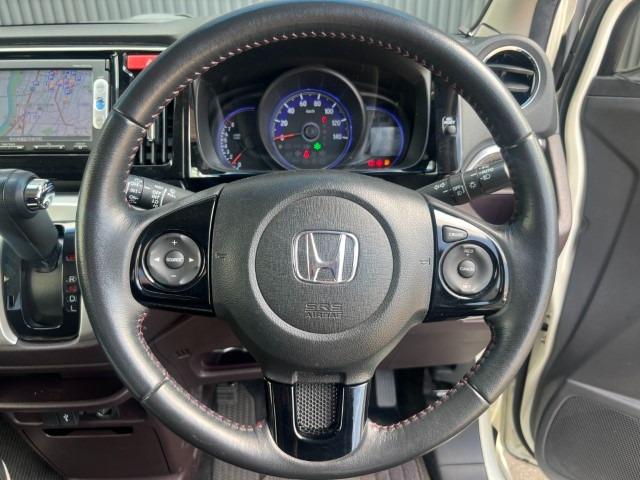 Ｎ－ＷＧＮカスタム Ｇ・Ａパッケージ　黒半革／ナビＴＶ／バックカメラ／ＨＩＤ／ＥＴＣ／衝突軽減ブレーキ／クルーズコントロール／スマートキー／ＤＶＤ再生／オートマチックハイビーム（12枚目）