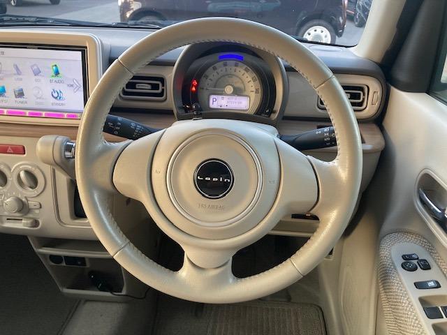 アルトラパン S ツートン/禁煙/8型ナビTV/Bluetooth/バックカメラ/HID/ETC/衝突軽減ブレーキ/シートヒーター/スマートキー(12枚目)