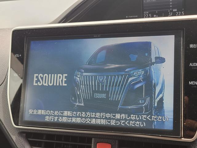 エスクァイア Ｇｉ　ナビ、フリップダウンモニター、エンジンスターター、両側パワードア、シートヒーター、Ｂカメラスマートキー２（9枚目）