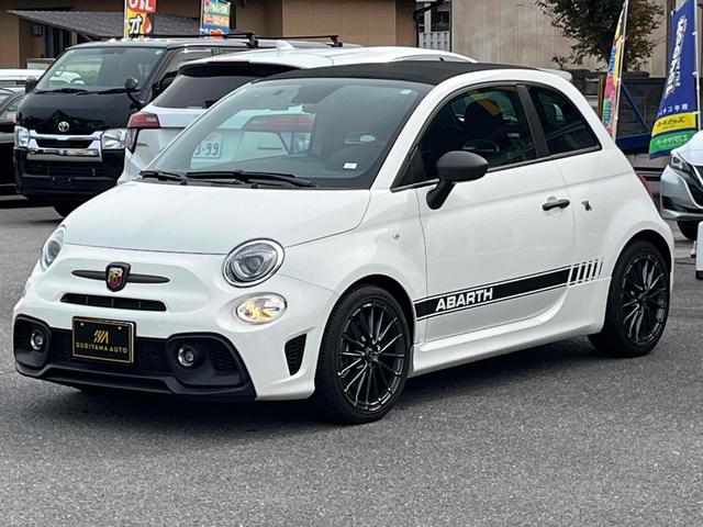 アバルト595 ワンオーナー 5MT 左ハンドル 電動オープン 前後ドラレコ アップルカープレイ Bluetooth ETC 17インチAW オートライト beatsサウンドシステム USBポート(11枚目)