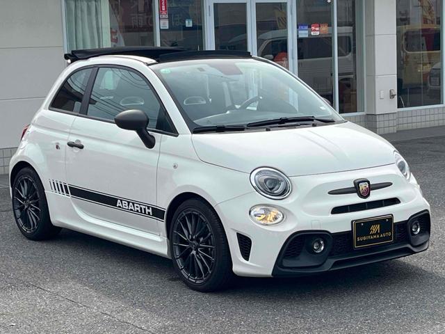 アバルト595 ワンオーナー 5MT 左ハンドル 電動オープン 前後ドラレコ アップルカープレイ Bluetooth ETC 17インチAW オートライト beatsサウンドシステム USBポート(45枚目)