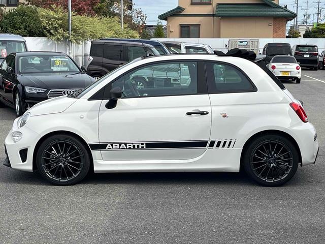 アバルト595 ワンオーナー 5MT 左ハンドル 電動オープン 前後ドラレコ アップルカープレイ Bluetooth ETC 17インチAW オートライト beatsサウンドシステム USBポート(47枚目)