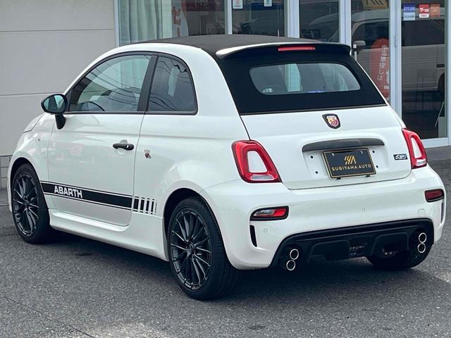 アバルト595 ワンオーナー 5MT 左ハンドル 電動オープン 前後ドラレコ アップルカープレイ Bluetooth ETC 17インチAW オートライト beatsサウンドシステム USBポート(49枚目)