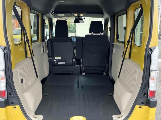 Ｎ－ＶＡＮ ｅ： 　純正８型ナビ　フルセグＴＶ　アダプティブクルーズコントロール　ＥＴＣ　Ｂカメラ　Ｂｌｕｅｔｏｏｔｈ　ＬＥＤヘッドライト　急速充電ポート　両側スライドドア　フラットシート　シートヒーター　オートライト（47枚目）