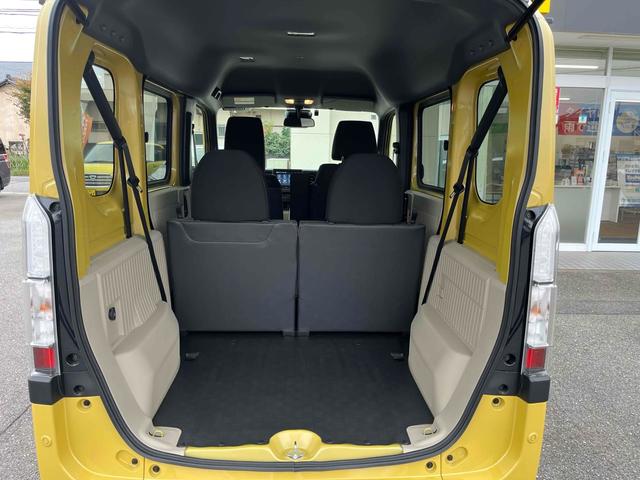 Ｎ－ＶＡＮ ｅ： 　純正８型ナビ　フルセグＴＶ　アダプティブクルーズコントロール　ＥＴＣ　Ｂカメラ　Ｂｌｕｅｔｏｏｔｈ　ＬＥＤヘッドライト　急速充電ポート　両側スライドドア　フラットシート　シートヒーター　オートライト（48枚目）