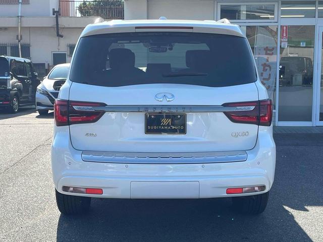 QX80 プロアクティブ 4WD 左ハンドル 純正22インチAW サンルーフ LEDヘッドライト ディスプレイオーディオ カープレイ パワーシート 全方位カメラ ステアリングヒーター パワーバックドア BOSEサウンド ETC(11枚目)