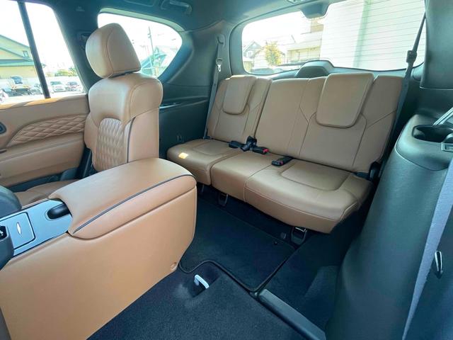 QX80 プロアクティブ 4WD 左ハンドル 純正22インチAW サンルーフ LEDヘッドライト ディスプレイオーディオ カープレイ パワーシート 全方位カメラ ステアリングヒーター パワーバックドア BOSEサウンド ETC(65枚目)