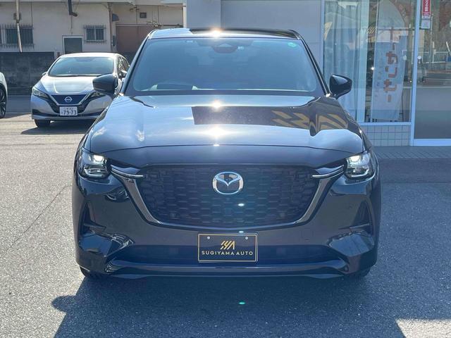 ＣＸ－６０ ＸＤ－ハイブリッド　エクスクルーシブスポーツ　４ＷＤ　パノラマサンルーフ　純正２０インチＡＷ　レーダークルーズコントロール　全方位カメラ　ＥＴＣ　ナビ　ＴＶ　Ｂｌｕｅｔｏｏｔｈ　アップルカープレイ　ワイヤレス充電　シートヒーター　１００Ｖ電源（3枚目）