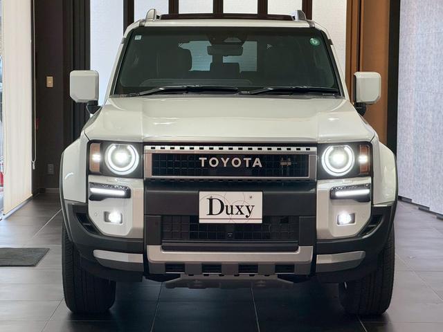 ランドクルーザー250 VX シグネチャーイルミブレード モデリスタパッケージ サンルーフ 丸目ヘッドライト パノラミックビューモニター デジタルインナーミラー ルーフレール ビルトインETC チームメイト HDMI 寒冷地仕様(23枚目)