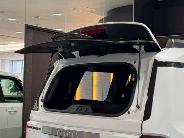 ランドクルーザー250 VX シグネチャーイルミブレード モデリスタパッケージ サンルーフ 丸目ヘッドライト パノラミックビューモニター デジタルインナーミラー ルーフレール ビルトインETC チームメイト HDMI 寒冷地仕様(39枚目)