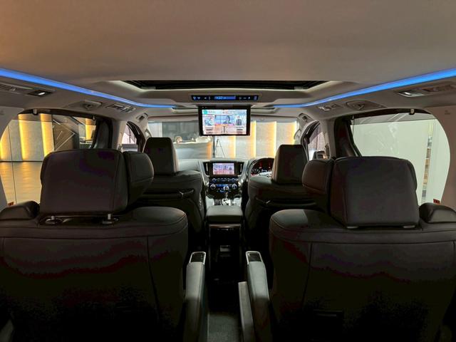 アルファード 2.5S Cパッケージ モデリスタエアロ サンルーフ 後席モニター デジタルインナーミラー 前後ドライブレコーダー スペアタイヤ ビルトインETC AC100Vコンセント シートヒーター シートクーラー メモリーシート(55枚目)