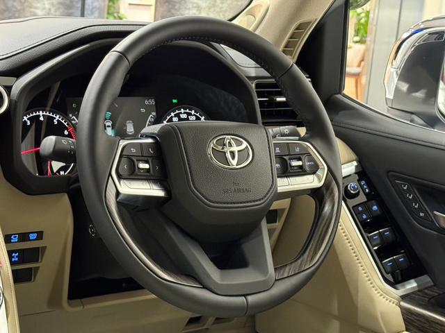 ランドクルーザー ZX モデリスタエアロ リアエンターテインメント クールBOX 寒冷地 デクロック ワンオーナー ルーフレール タイヤ空気圧センサー JBLスピーカー ETC2.0 トノカバー ブラインドスポットモニター(49枚目)