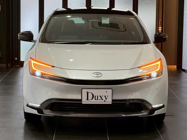 プリウス Z パノラマルーフ デジタルインナーミラー ドライブレコーダー前後 ワイヤレス充電 パノラミックビューモニター ブラインドスポットモニター アドバンストパーク ナビ フルTV ETC2.0 純正19AW(16枚目)