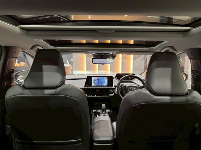 プリウス Z パノラマルーフ デジタルインナーミラー ドライブレコーダー前後 ワイヤレス充電 パノラミックビューモニター ブラインドスポットモニター アドバンストパーク ナビ フルTV ETC2.0 純正19AW(44枚目)