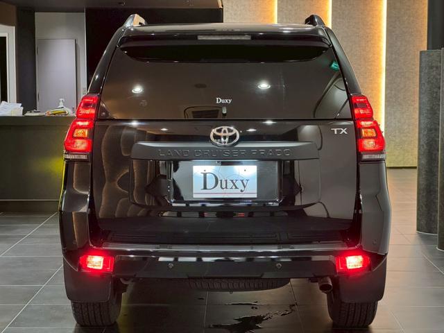 ランドクルーザープラド TX Lパッケージ マットブラックエディション グリルLED アルパインフローティングナビ バックカメラ ETC サンルーフ ルーフレール 寒冷地仕様 アルパインツィーターキット アルパインデジタルミラー イグラ2 リフトアップ リアフィルム(28枚目)