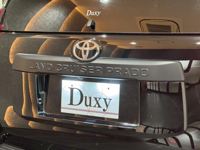 ランドクルーザープラド TX Lパッケージ マットブラックエディション グリルLED アルパインフローティングナビ バックカメラ ETC サンルーフ ルーフレール 寒冷地仕様 アルパインツィーターキット アルパインデジタルミラー イグラ2 リフトアップ リアフィルム(32枚目)