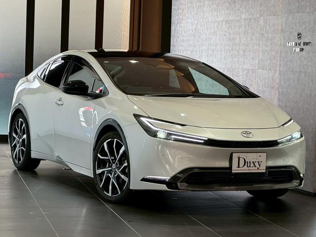 プリウス Z パノラマルーフ デジタルインナーミラー パノラミックビューモニター ブラインドスポットモニター PHEV用ホイール シートヒーター シートクーラー ビルトインETC 自動駐車アシスト 液晶メーター(2枚目)
