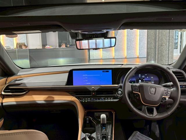 クラウンスポーツ モデリスタエアロ パノラマルーフ パノラミックビューモニター ブラインドスポットモニター 茶色内装 ETC2.0 トノカバー パワーバックドア シートヒーター シートクーラー デジタルインナーミラー(70枚目)