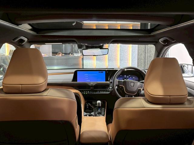 クラウンスポーツ モデリスタエアロ パノラマルーフ パノラミックビューモニター ブラインドスポットモニター 茶色内装 ETC2.0 トノカバー パワーバックドア シートヒーター シートクーラー デジタルインナーミラー(71枚目)