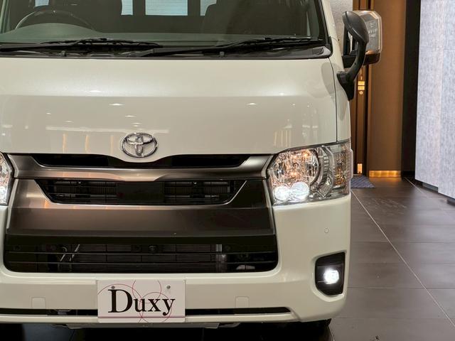 ハイエースバン ロングスーパーGL ダークプライムS デジタルインナーミラー AC100Vコンセント LEDライト 20周年スカッフプレート リアヒーター トヨタセーフティーセンス 両側電動スライドドア パノラミックビューモニター オートハイビーム(17枚目)