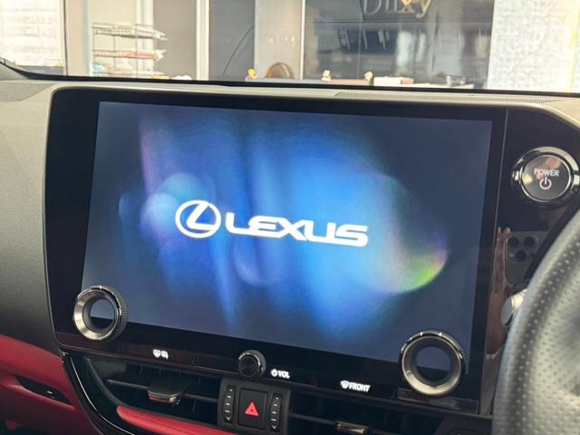 NX NX350h Fスポーツ パノラマルーフ オレンジキャリパー デジタルミラー ドラレコ 置くだけ充電 レーダー探知機 チームメイト 14型DA ナビ TV 全方位カメラ BSM HUD ETC2.0 純正20AW AC100V(41枚目)