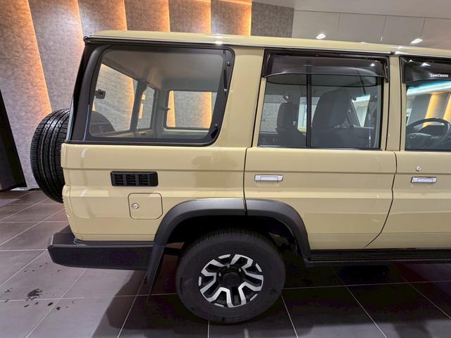 ランドクルーザー７０ ＡＸ　アルパインディスプレイオーディオ　ＨＤＭＩ端子　純正ＥＴＣ　純正バイザー　ＬＥＤヘッドライト　ウッドコンビステアリング　クルーズコントロール　バックカメラ　ヘッドライトレベライザー　アルミホイール（24枚目）