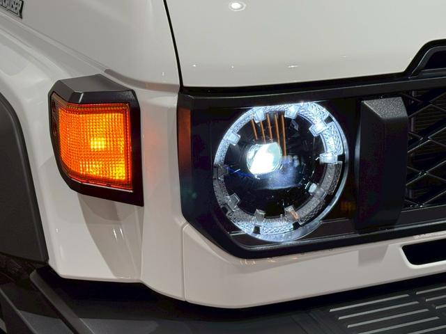 ランドクルーザー７０ ＡＸ　純正７型ナビ　フルセグＴＶ　Ｂｌｕｅｔｏｏｔｈオーディオ　バックカメラ　ＥＴＣ　ＬＥＤヘッドライト　ＩＳＯフィックス　デフロック　マニュアルエアコン　クルーズコントロール　リアフィルム　１６インチＡＷ（14枚目）