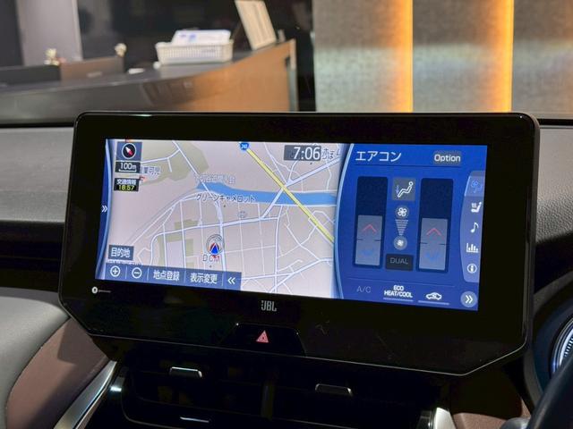 ハリアーハイブリッド Ｚ　レザーパッケージ　デジタルミラー　ＪＢＬサウンド　ビルトインＥＴＣ　ステアリングヒーター　シートヒーター　シートクーラー　ＴＶキャンセラー　ＡＣ１００Ｖ　ヘッドアップディスプレイ　パノラミックビュー　ブラインドスポット（38枚目）