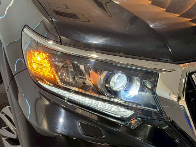 ランドクルーザープラド 　アルパイン９インチナビ　３６０°ドライブレコーダー　サンルーフ　バックカメラ　リアフィルム　ルーフレール　シートヒーター　シートクーラー　純正バイザー　レーダークルーズコントロール　純正ホイール（15枚目）