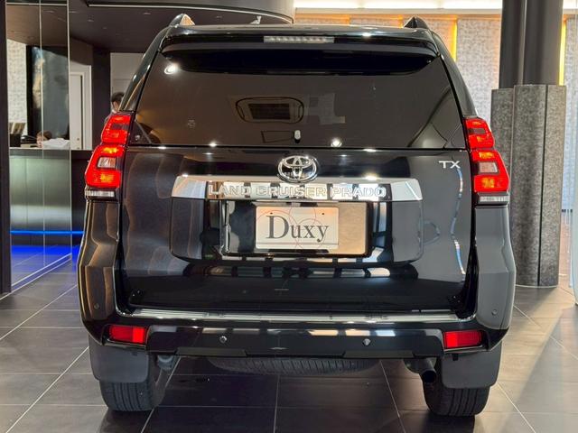 ランドクルーザープラド 　アルパイン９インチナビ　３６０°ドライブレコーダー　サンルーフ　バックカメラ　リアフィルム　ルーフレール　シートヒーター　シートクーラー　純正バイザー　レーダークルーズコントロール　純正ホイール（23枚目）