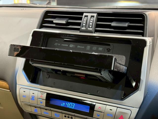 ランドクルーザープラド 　アルパイン９インチナビ　３６０°ドライブレコーダー　サンルーフ　バックカメラ　リアフィルム　ルーフレール　シートヒーター　シートクーラー　純正バイザー　レーダークルーズコントロール　純正ホイール（47枚目）