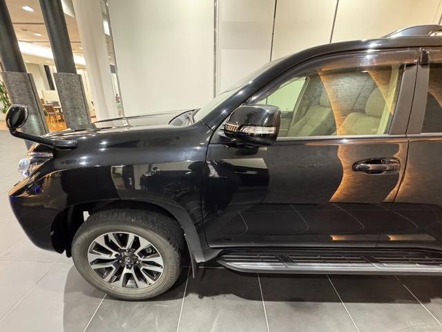 ランドクルーザープラド 　アルパイン９インチナビ　３６０°ドライブレコーダー　サンルーフ　バックカメラ　リアフィルム　ルーフレール　シートヒーター　シートクーラー　純正バイザー　レーダークルーズコントロール　純正ホイール（73枚目）